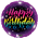 Balloon Foil 18 Neon Birthday Uninflated