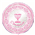 Balloon Foil 18 Radiant Cross Communion Pink Uninflated