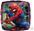 Balloon Foil 18 Spiderman Animated Square Uninflated