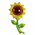 Balloon Foil 35 Sunflower