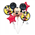 Balloon Foil Bouquet Mickey Mouse Forever 5Pk Uninflated