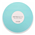 Cake Board Round Pastel Blue 8