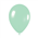Five Star Balloons Matte Pastel Green 12Cm 20Pk