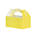 Five Star Paper Lunch Box Pastel Yellow 5 Pk