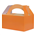 Five Star Paper Lunch Box Tangerine 5 Pk