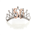 Tiara 50th Rose Gold  Silver