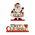 XMAS DECORATION SIGN STANDING 71060