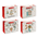 XMAS GIFT BAG LARGE FOIL 310X260X120MM 68376