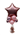 Balloon Arrangement Star Tall Topiary With Foil #124