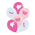 Balloons Pretty In Pink 30cm 6/ Pack