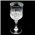 Faux Crystal Wine Glass 210mL