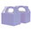 Five Star Paper Little Lunch Box Pastel Lilac 10/PK