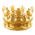 Inflatable Gold Crown 33.5cm