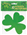 St Patricks Day Shamrock Cutout 10/Pk