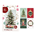 XMAS CARDS TEXTURED FOIL 10/PK 69388