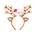 XMAS HEADBAND REINDEER EARS 71199